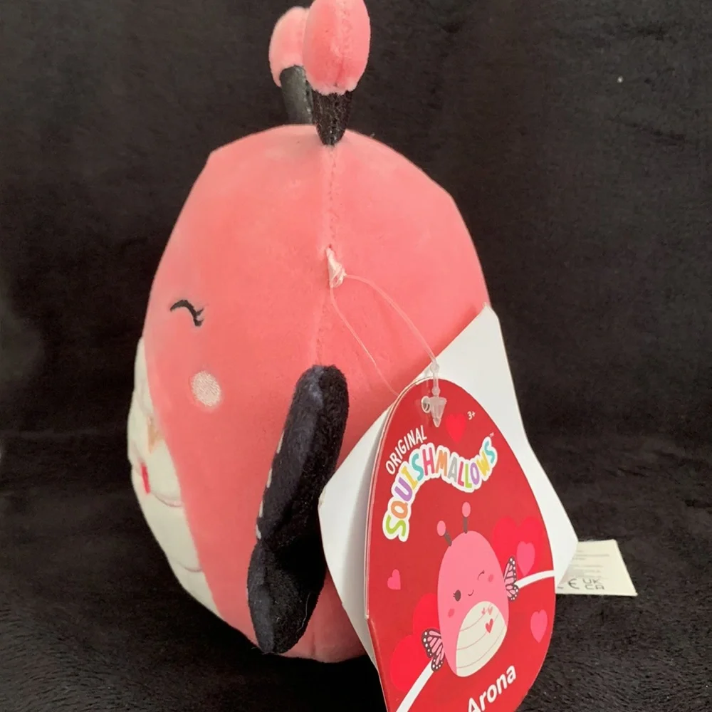Squishmallows Original Arona Butterfly Pink 7” NWT - Picture 4 of 11